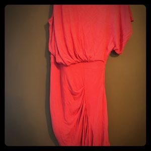 Coral dress
